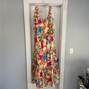 EUC Women’s Flying Tomato Tiered Maxi Dress